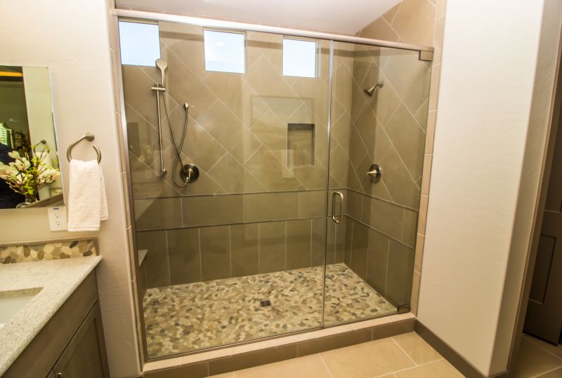 Tile and Glass Shower Enclosures